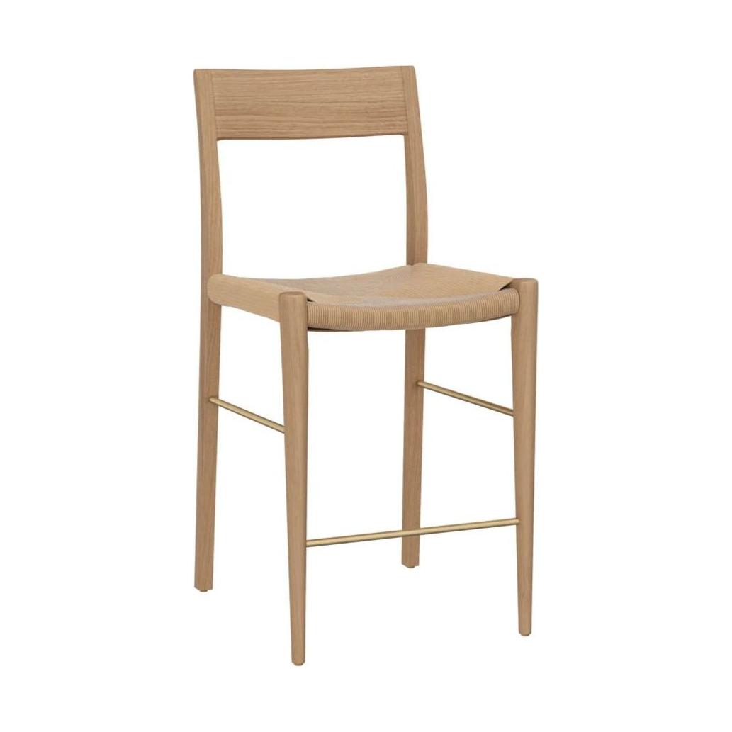 Bondi Counter Stool Light Oak Light House Co.
