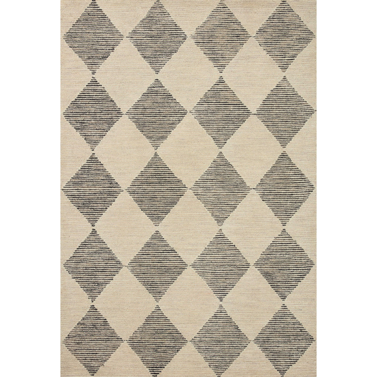 Francis Beige / Charcoal Rug | Chris Loves Julia x Loloi