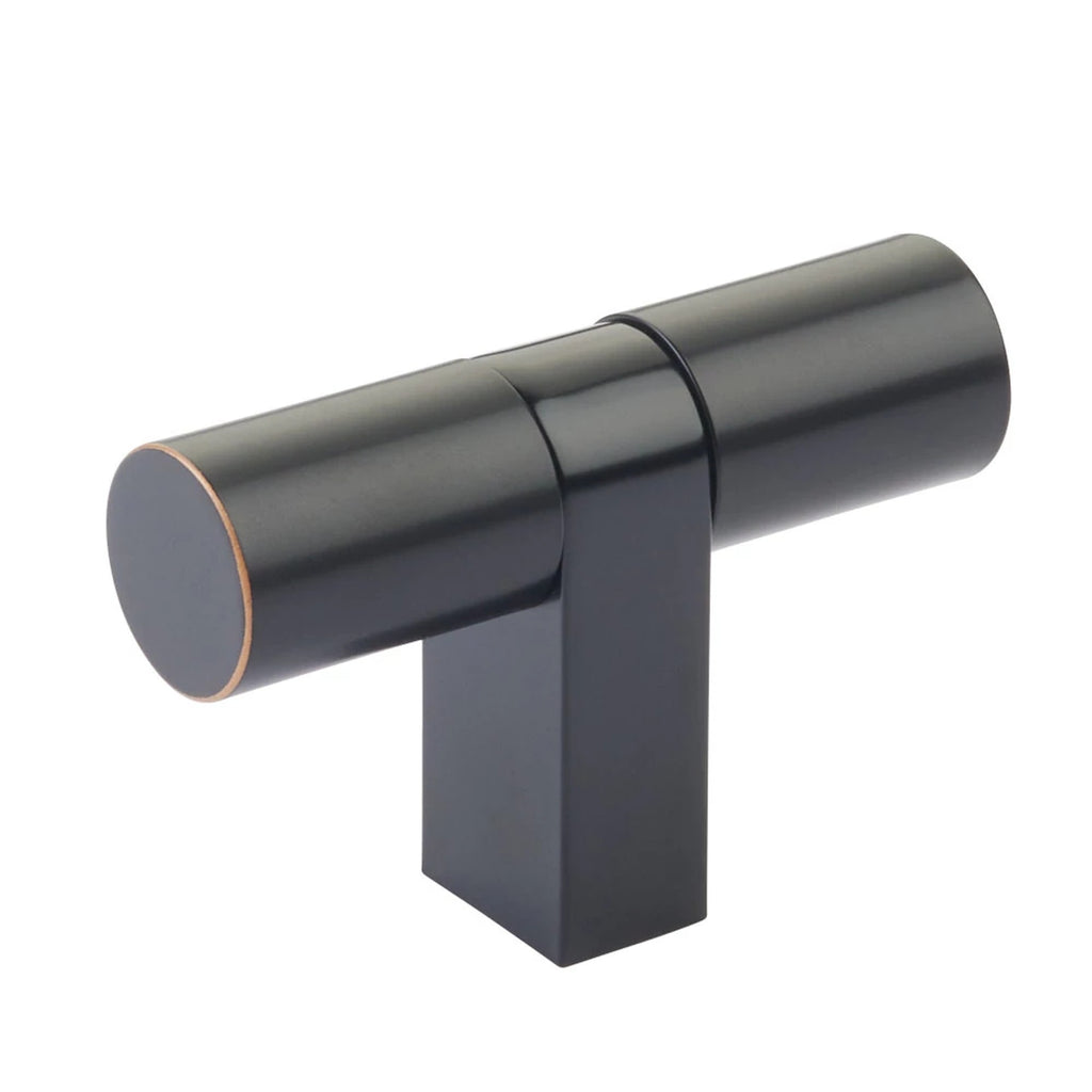 Select Rectangular Bar Smooth T-Knob | Cabinet Knobs & Handles | Emtek - Light House Co.