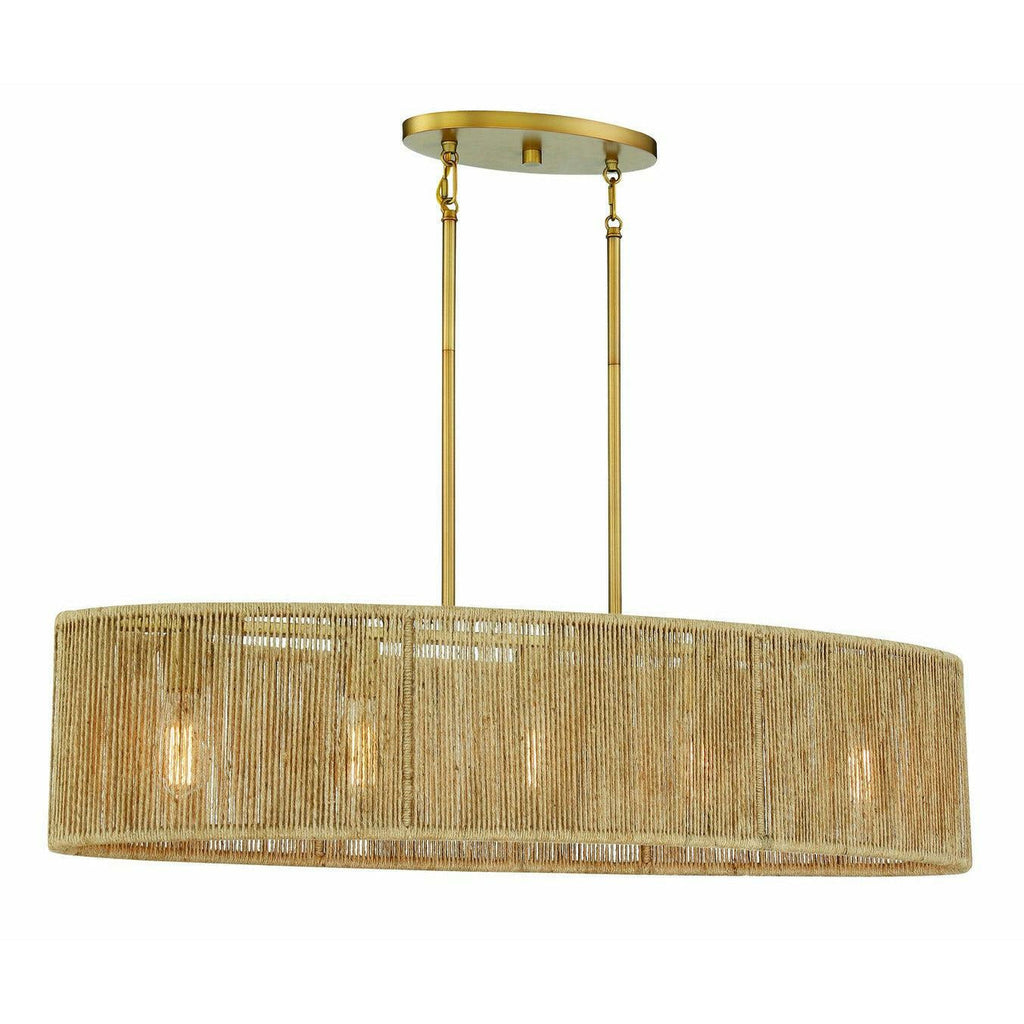 Ashe Oval Chandelier - Light House Co.