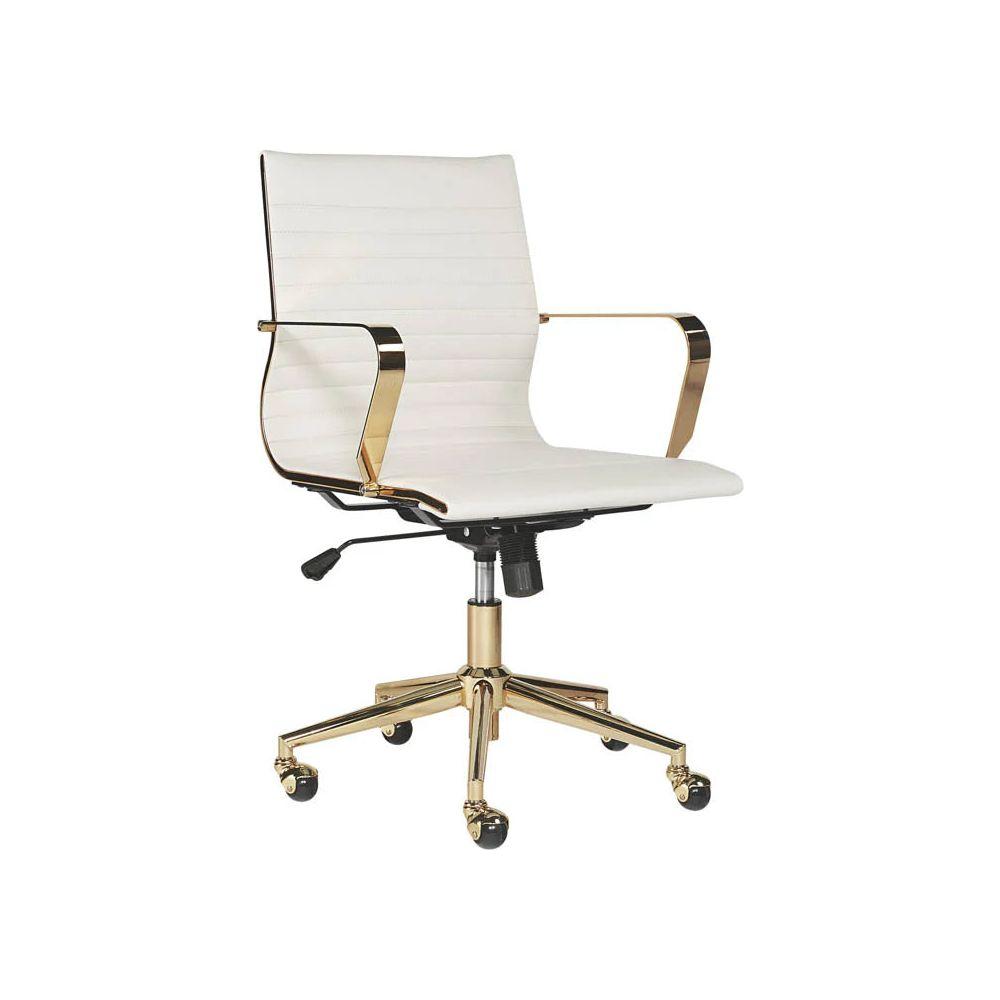 Jessica Office Chair - Snow - Light House Co.