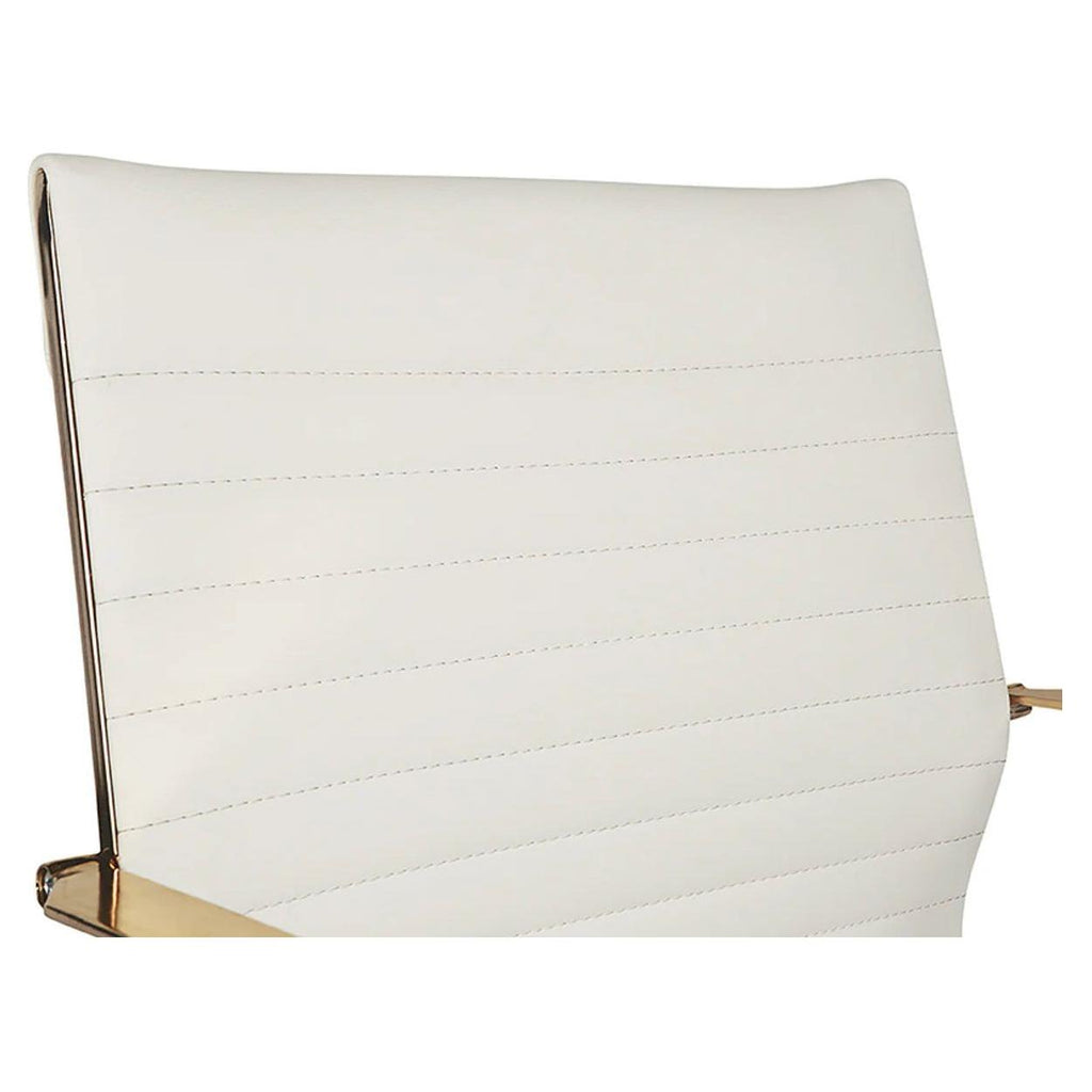 Jessica Office Chair - Snow - Light House Co.