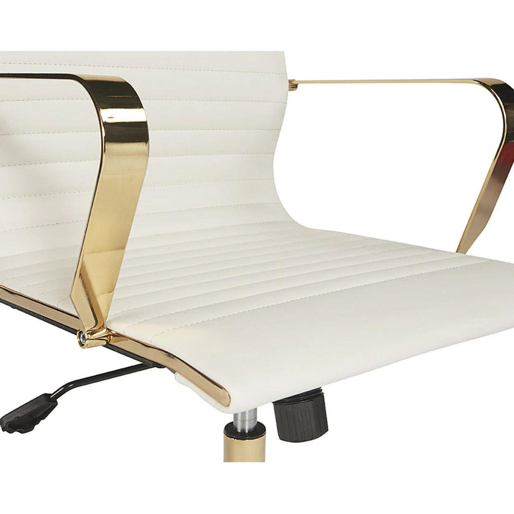 Jessica Office Chair - Snow - Light House Co.