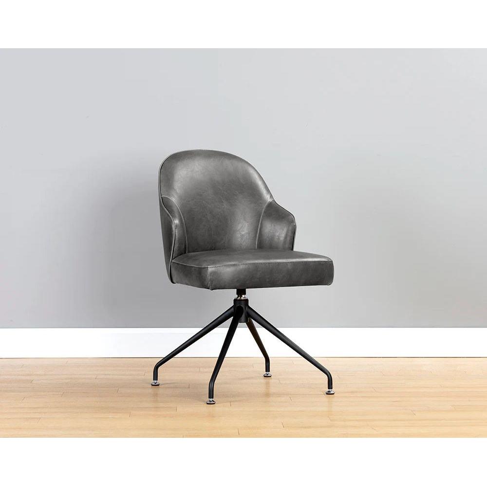 Bretta Swivel Chair - Overcast Grey - Light House Co.
