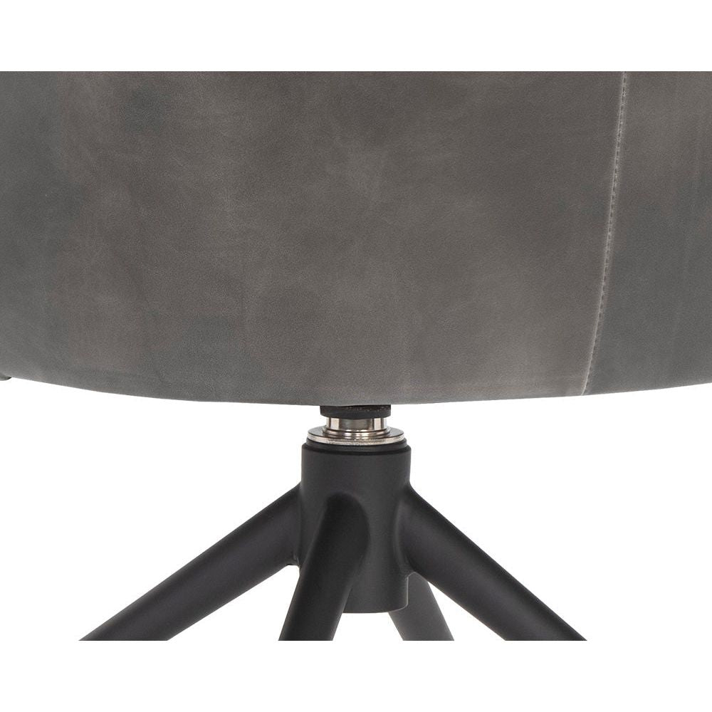 Bretta Swivel Chair - Overcast Grey - Light House Co.