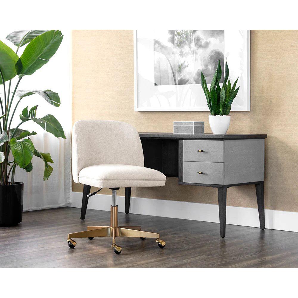 Kenna Office Chair - Belfast Oatmeal - Light House Co.