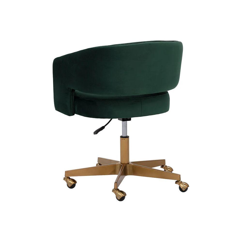 Claren Office Chair - Deep Green Sky - Light House Co.