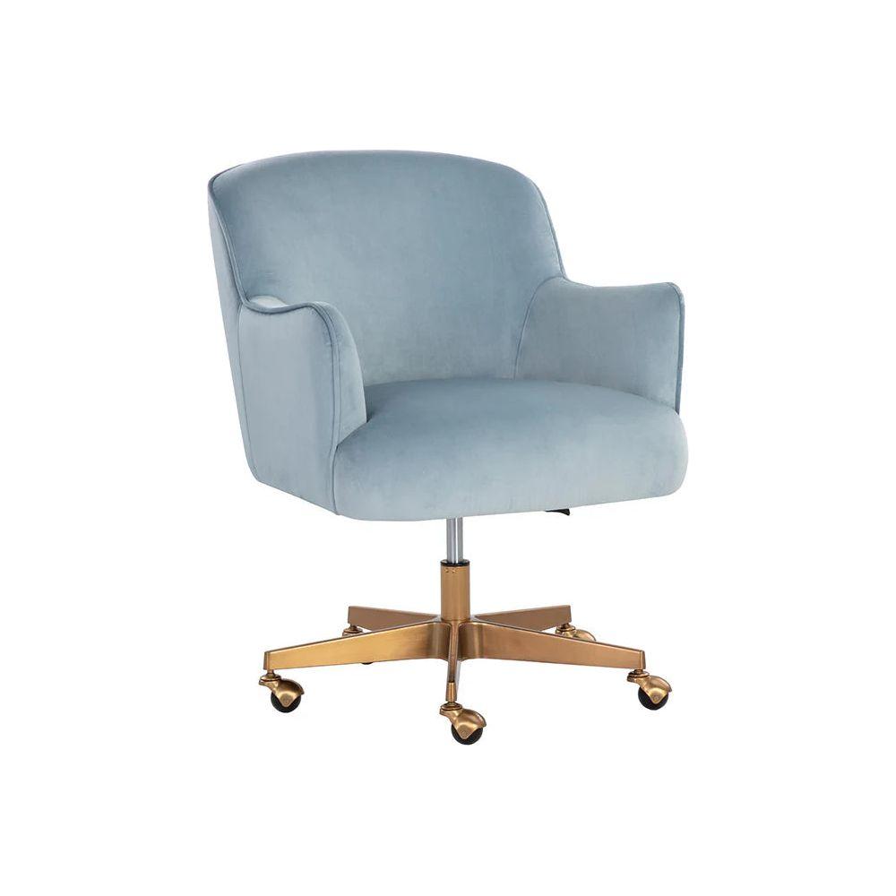 Karina Office Chair - Cornflower Blue Sky - Light House Co.