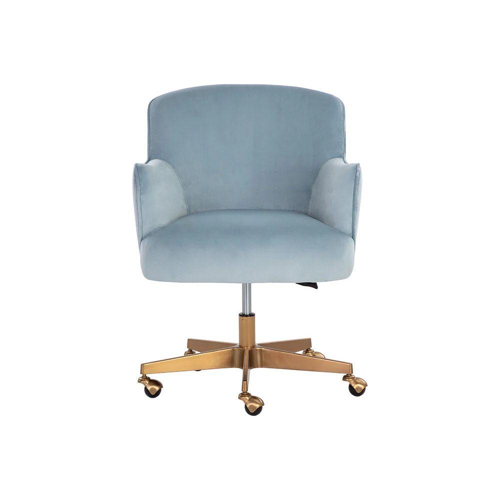 Karina Office Chair - Cornflower Blue Sky - Light House Co.