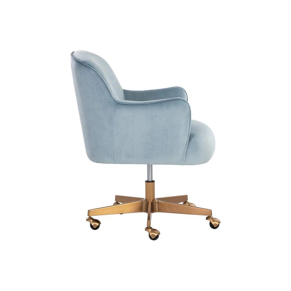 Karina Office Chair - Cornflower Blue Sky - Light House Co.