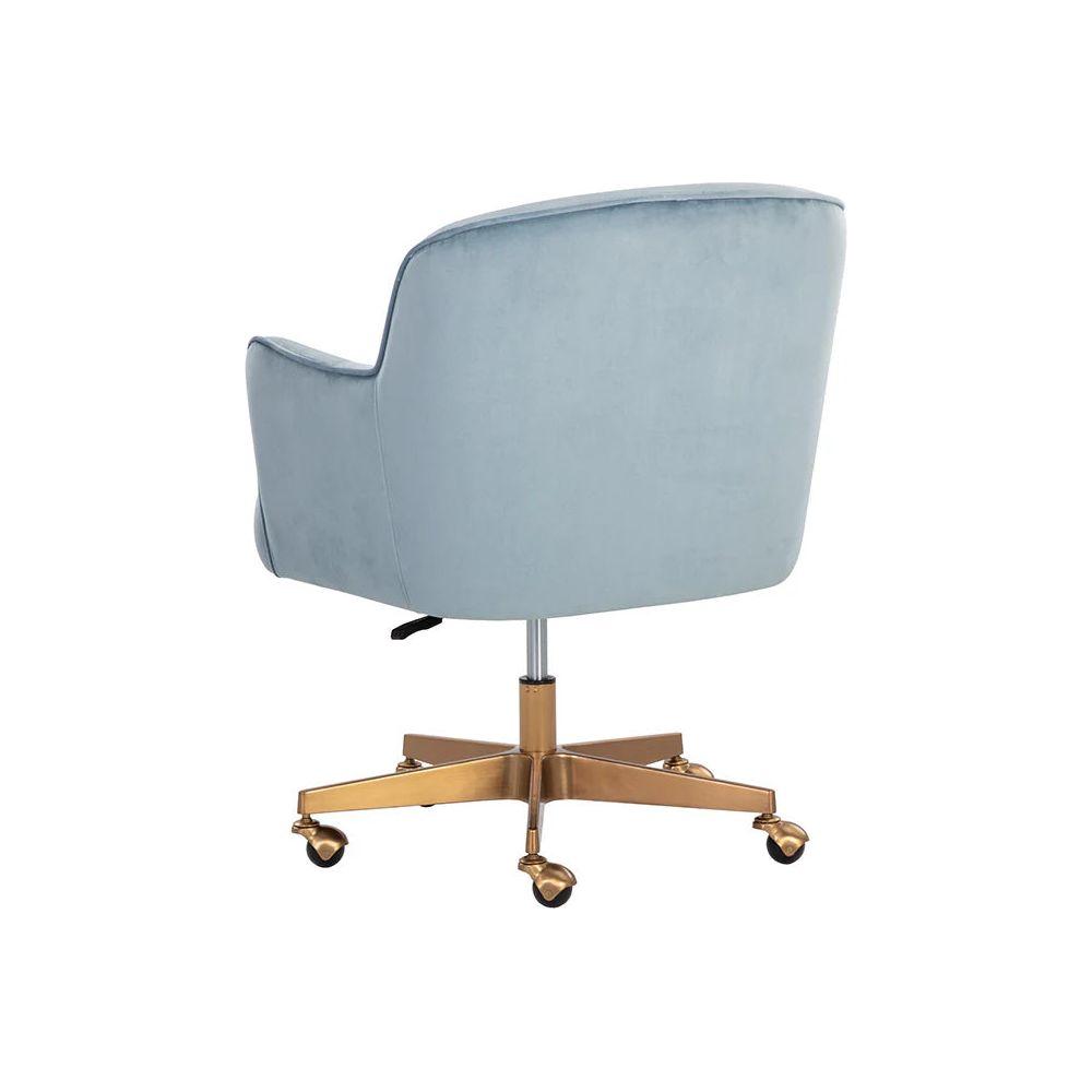 Karina Office Chair - Cornflower Blue Sky - Light House Co.