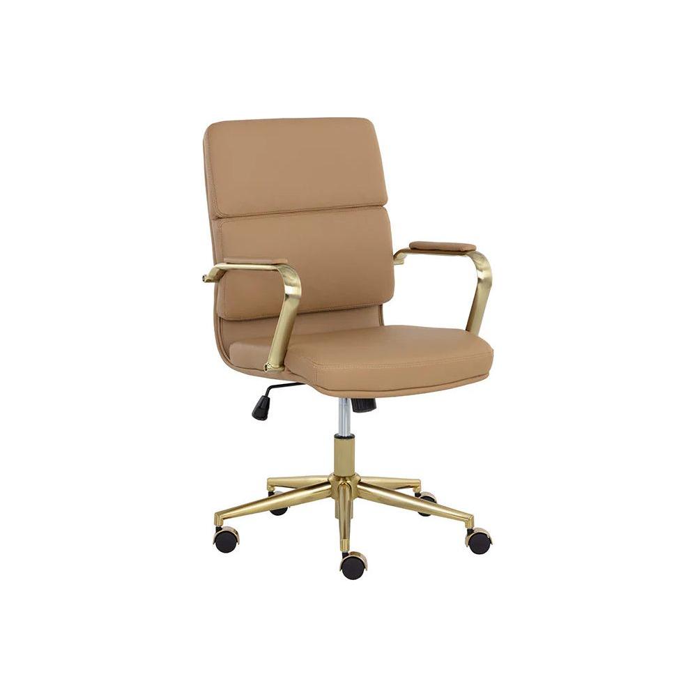 Kleo Office Chair - Tan - Light House Co.
