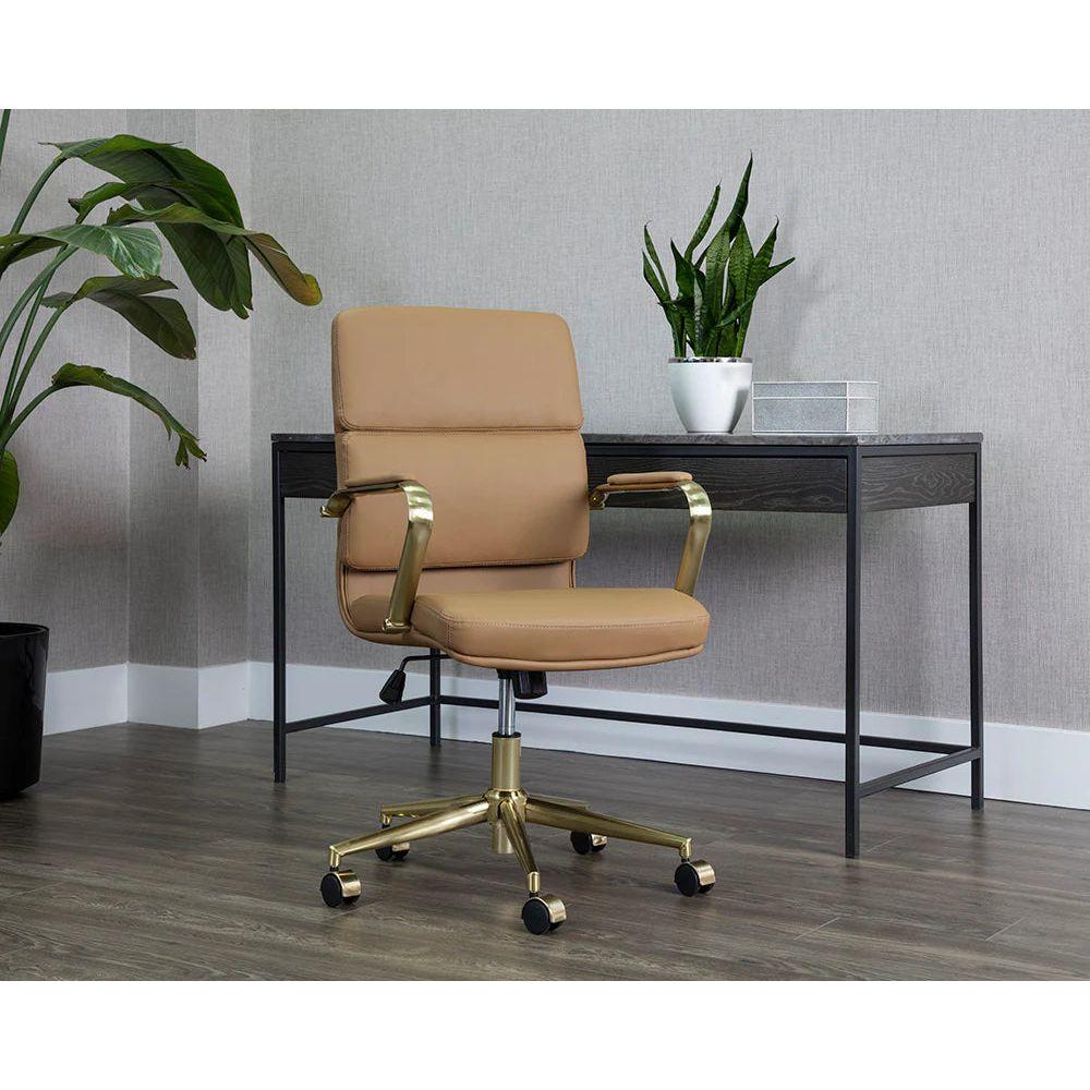 Kleo Office Chair - Tan - Light House Co.