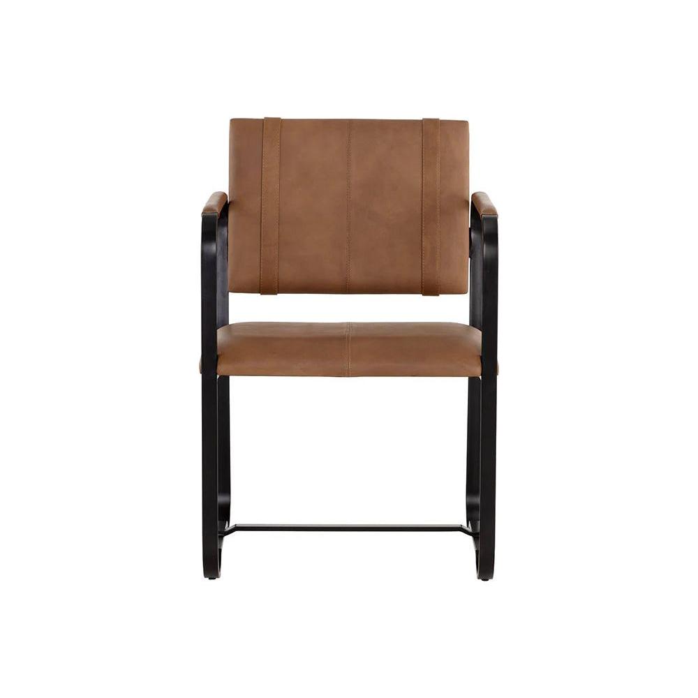 Garrett Armchair - Cognac - Light House Co.