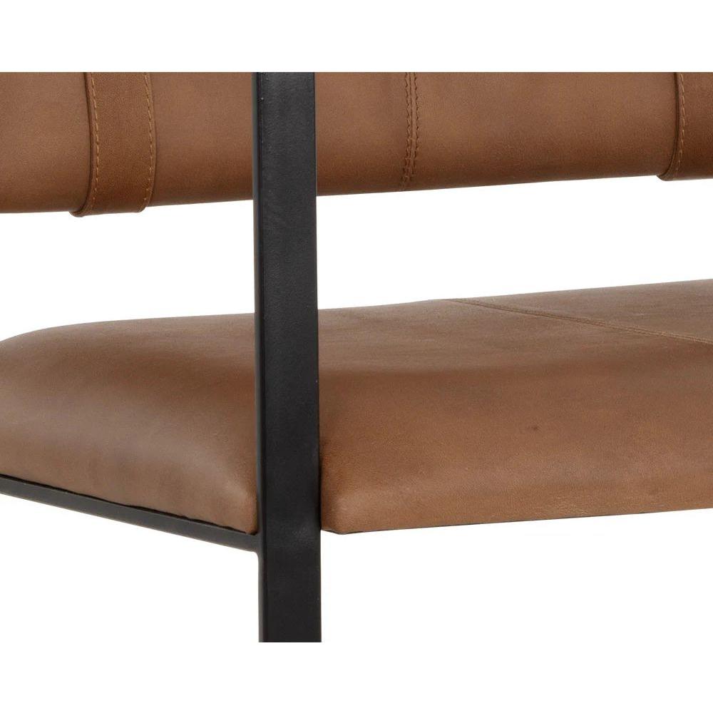 Garrett Armchair - Cognac - Light House Co.
