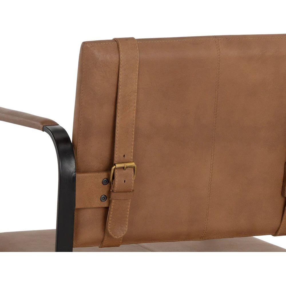 Garrett Armchair - Cognac - Light House Co.