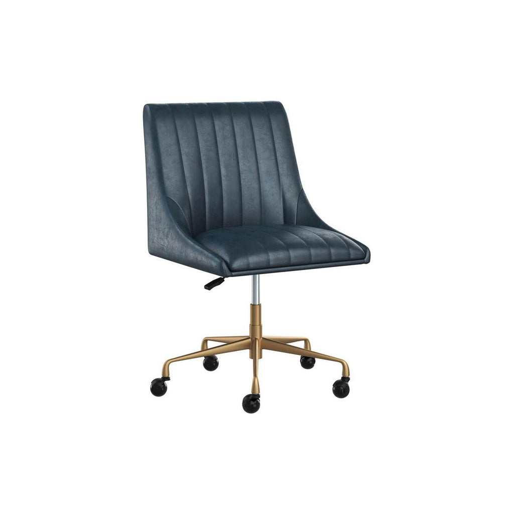 Halden Office Chair - Vintage Blue - Light House Co.