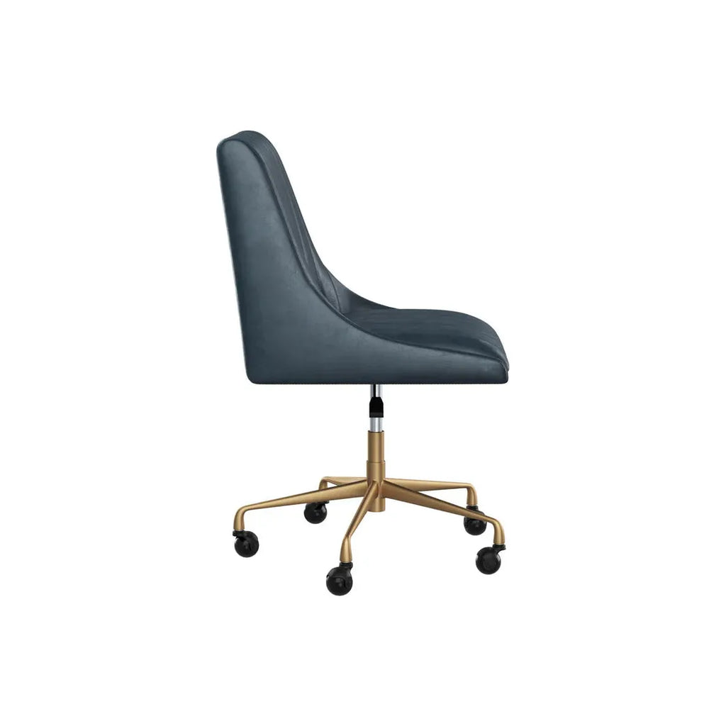 Halden Office Chair - Vintage Blue - Light House Co.