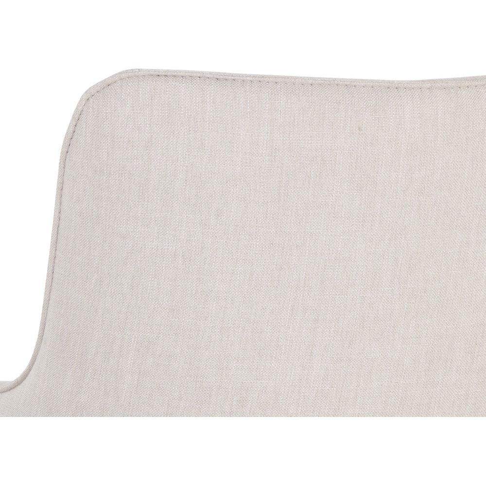 Franklin Office Chair - Beige Linen - Light House Co.