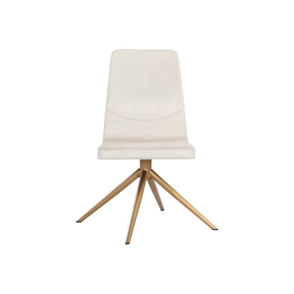 Hilda Swivel Chair - Vienna Cream - Light House Co.