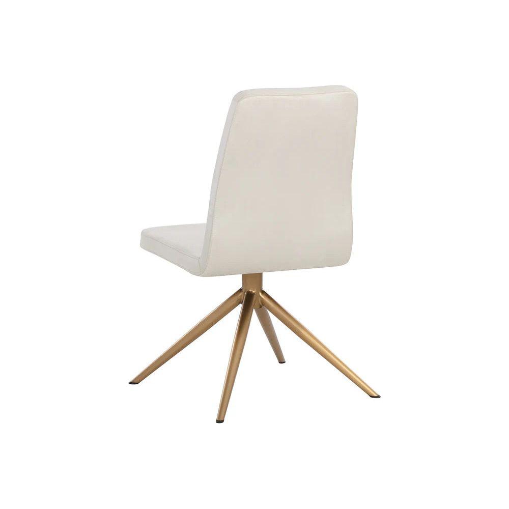 Hilda Swivel Chair - Vienna Cream - Light House Co.