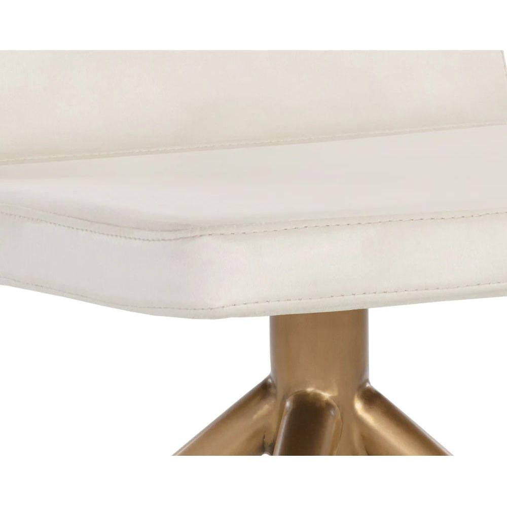 Hilda Swivel Chair - Vienna Cream - Light House Co.