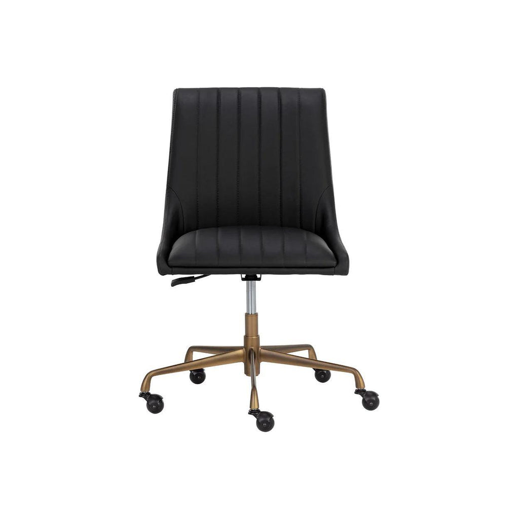Halden Office Chair - Vintage Black - Light House Co.