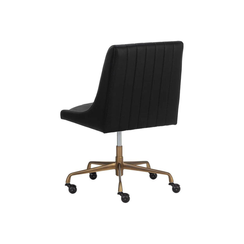 Halden Office Chair - Vintage Black - Light House Co.