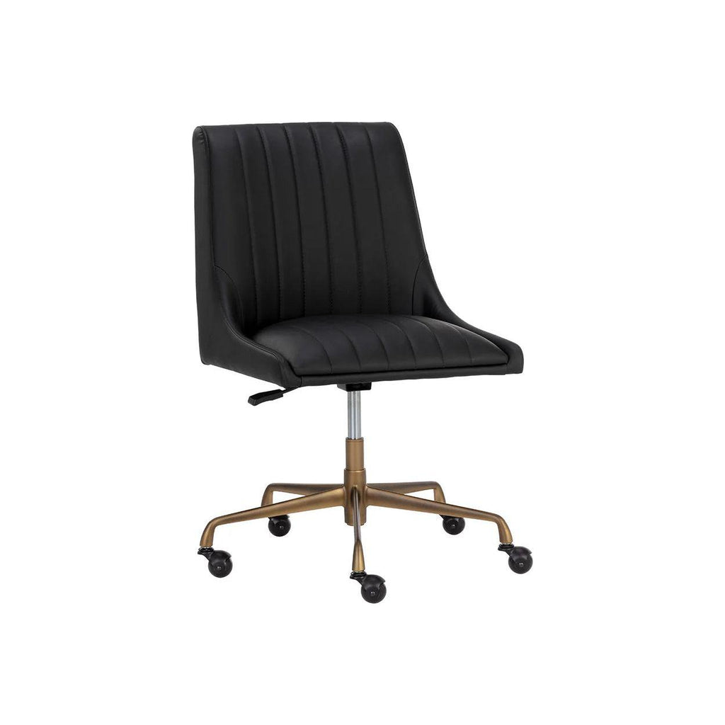 Halden Office Chair - Vintage Black - Light House Co.