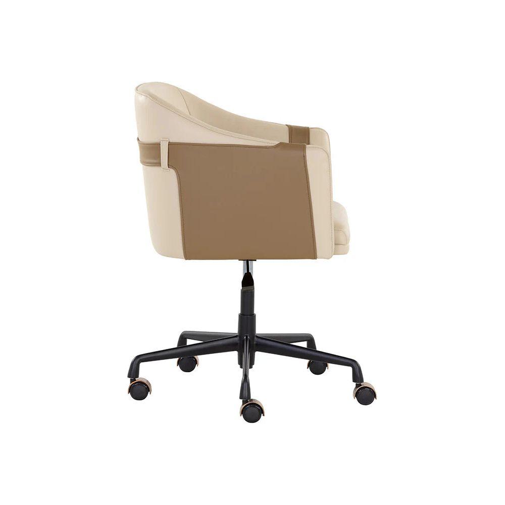 Carter Office Chair - Napa Beige / Napa Tan - Light House Co.