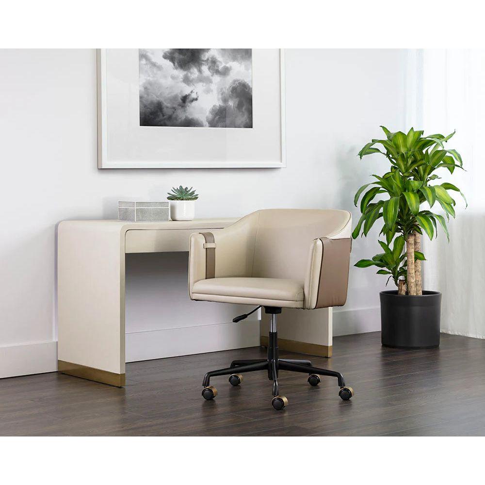 Carter Office Chair - Napa Beige / Napa Tan - Light House Co.