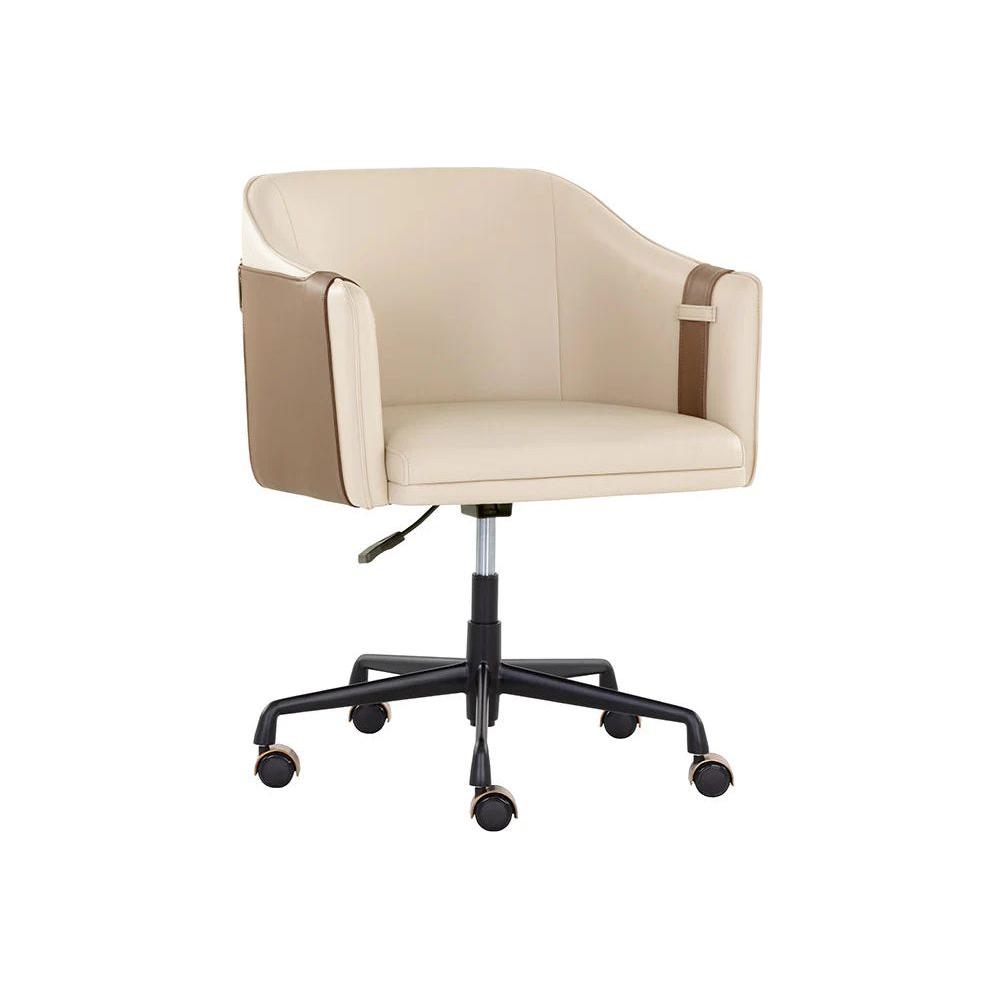 Carter Office Chair - Napa Beige / Napa Tan - Light House Co.