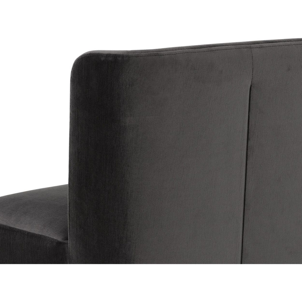 Amita Wheeled Dining Chair - Light House Co.