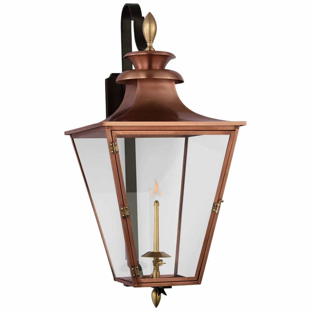 Albermarle Bracketed Gas Wall Lantern - Light House Co.