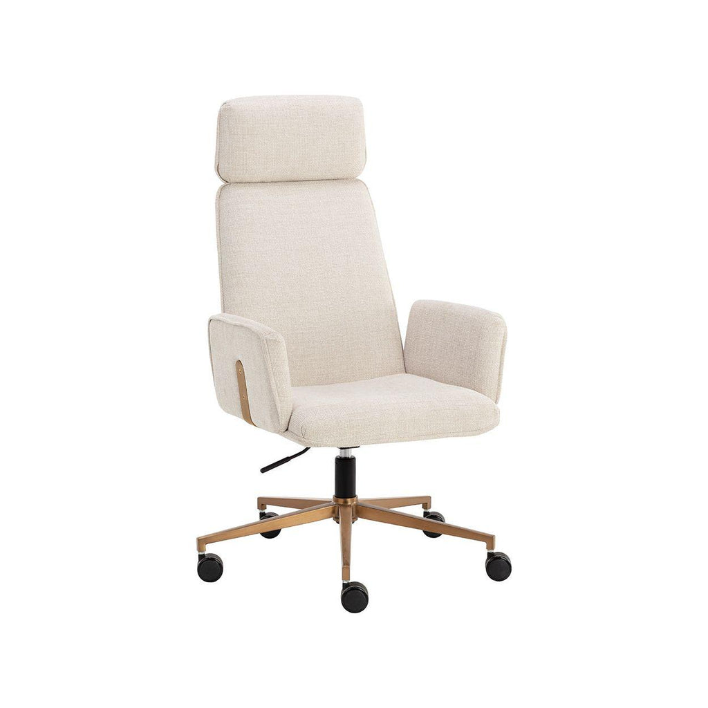 Kalev Office Chair - Chacha Cream - Light House Co.