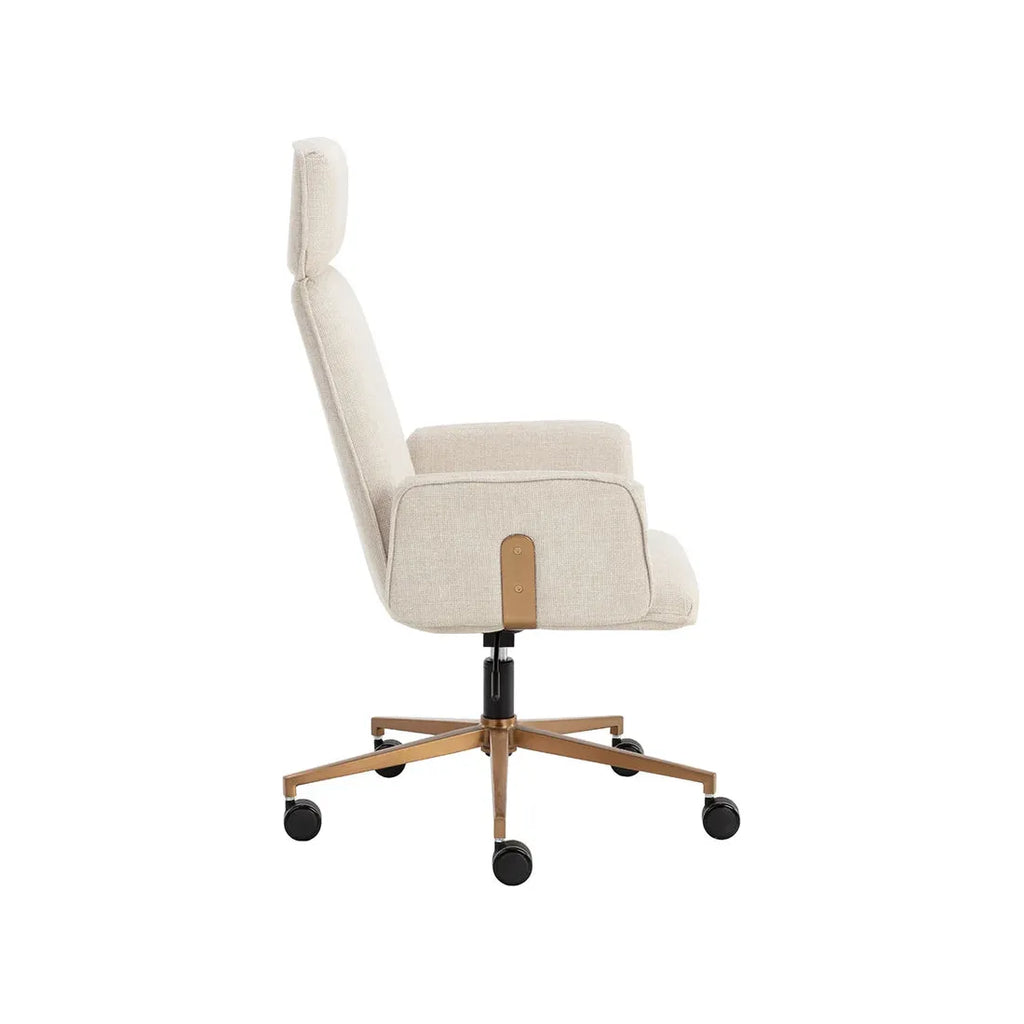 Kalev Office Chair - Chacha Cream - Light House Co.