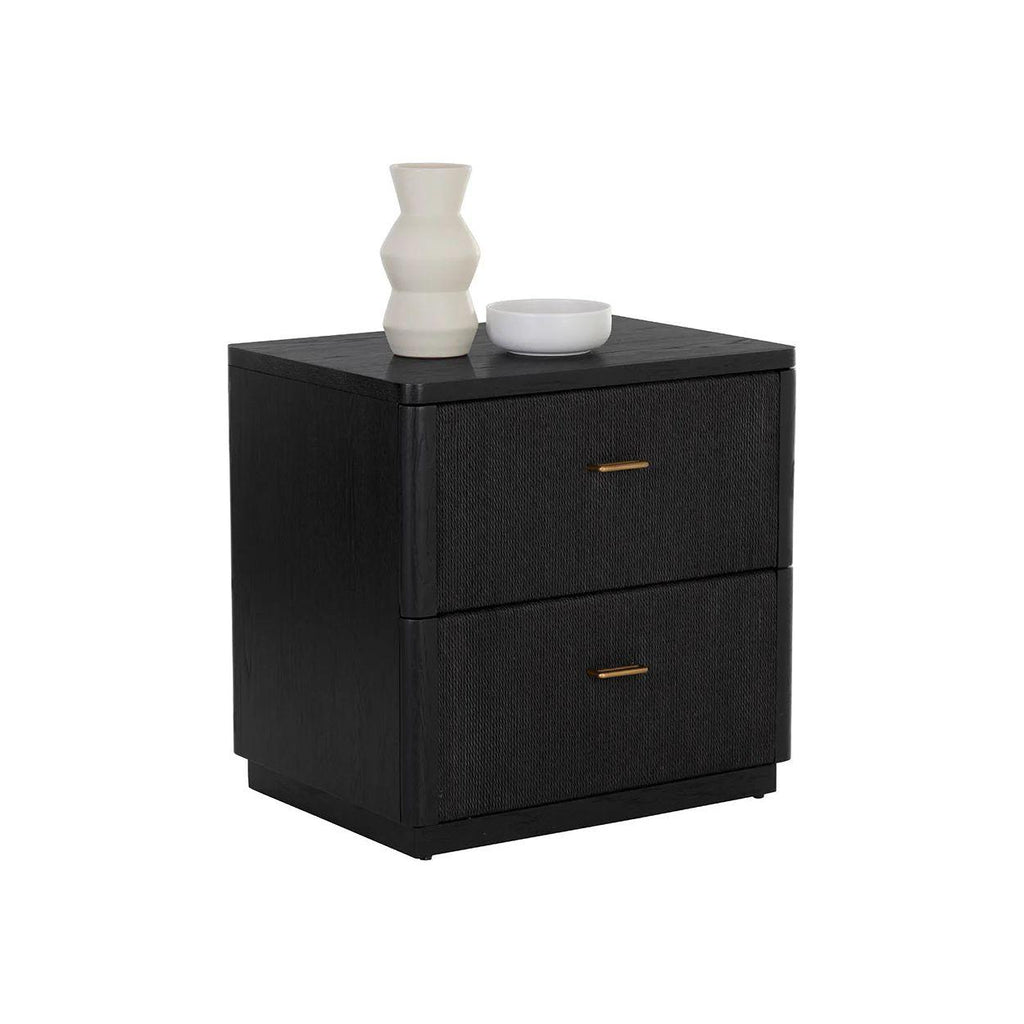 Etienne Nightstand - Black - Light House Co.