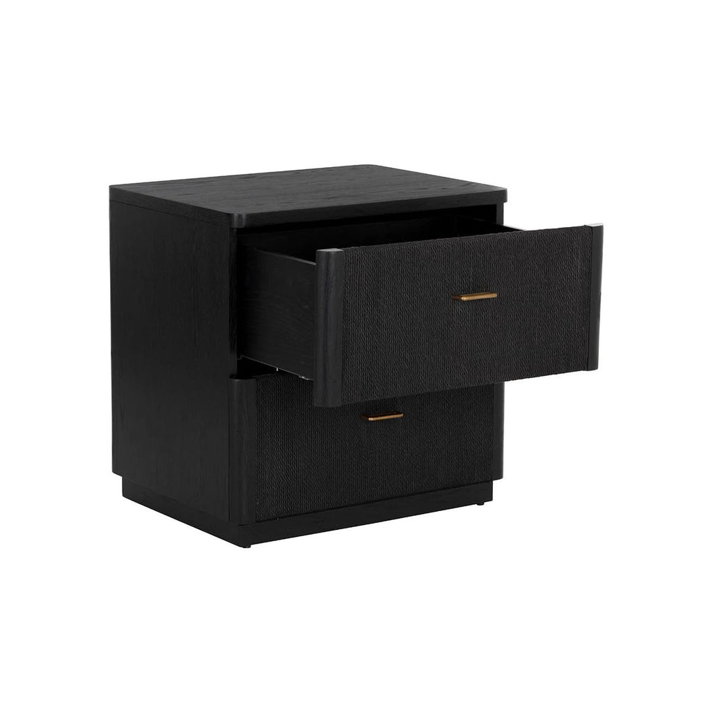 Etienne Nightstand - Black - Light House Co.