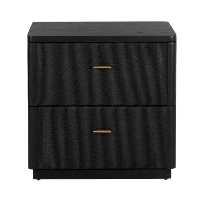 Etienne Nightstand - Black - Light House Co.