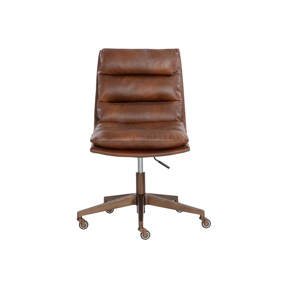 Stinson Office Chair - Bravo Cognac - Light House Co.