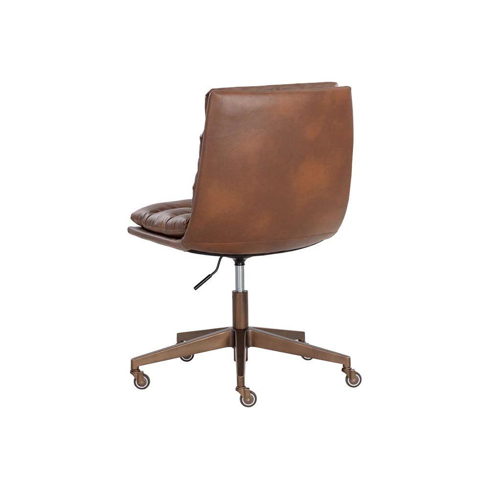 Stinson Office Chair - Bravo Cognac - Light House Co.