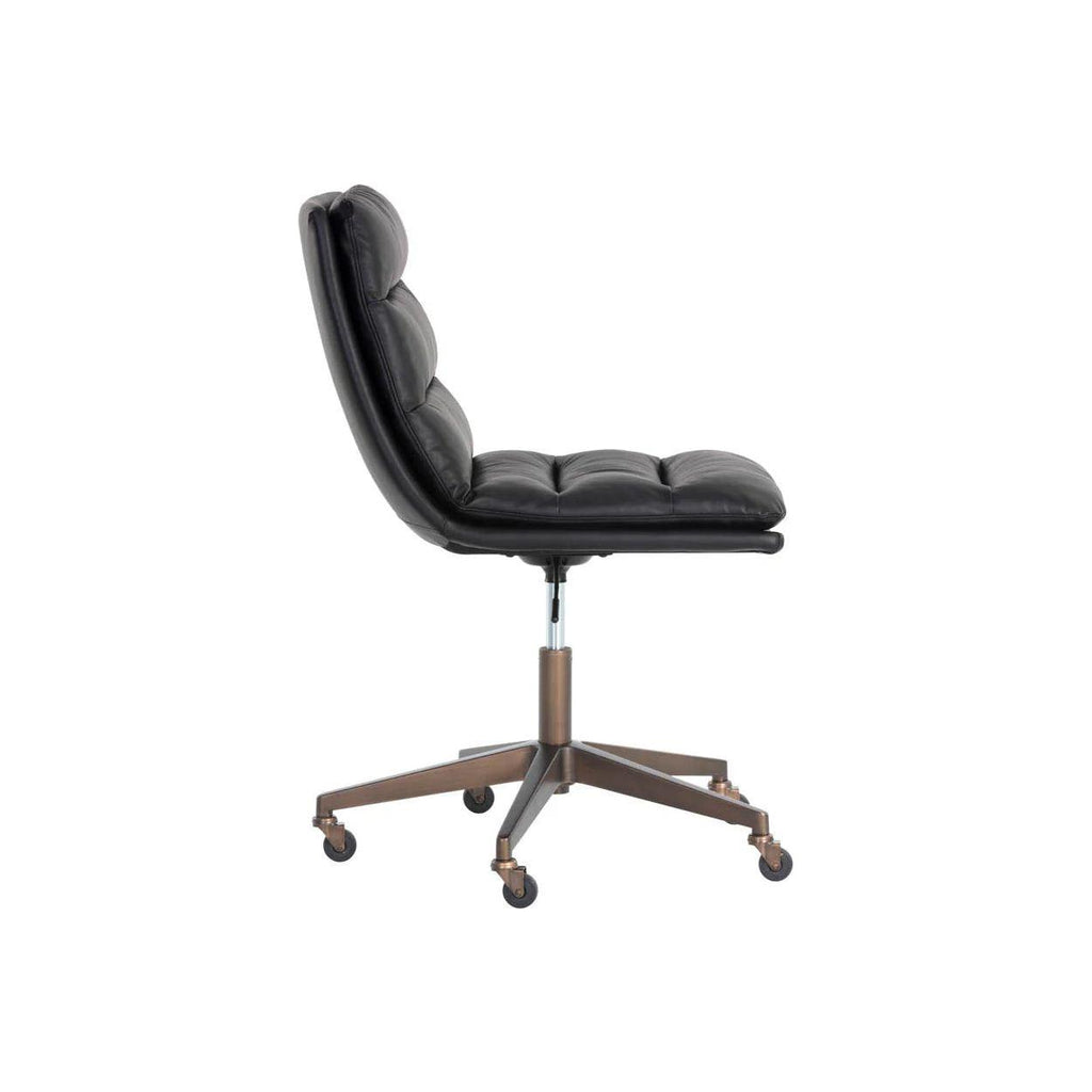 Stinson Office Chair -  Bravo Black - Light House Co.