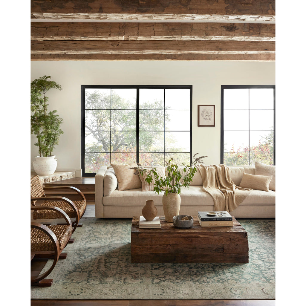 Sinclair Jade / Sand  Rug | Magnolia Home by Joanna Gaines x Loloi - Light House Co.