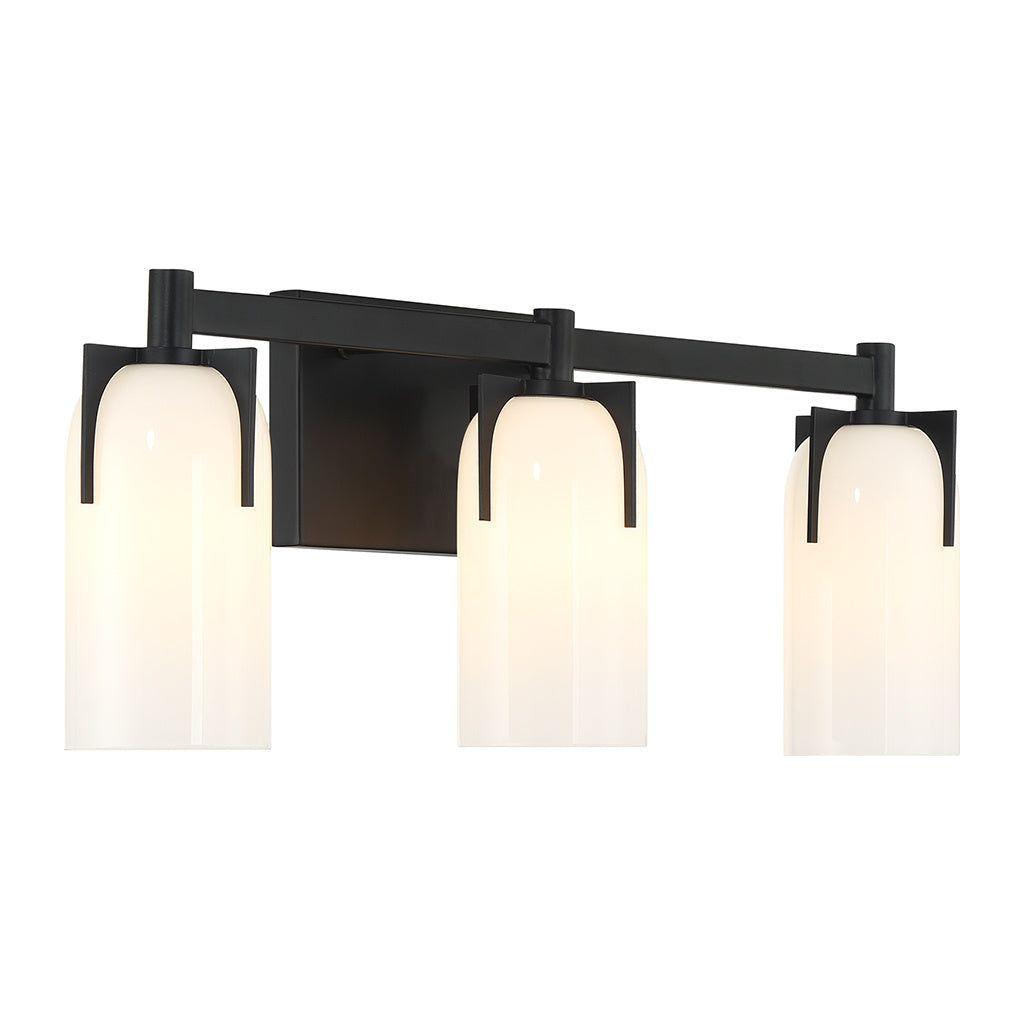 Caldwell 3-Light Bathroom Vanity Light - Light House Co.