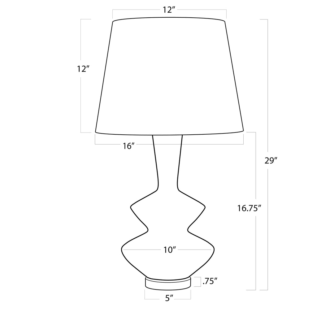 Poe Metal Table Lamp - Light House Co.