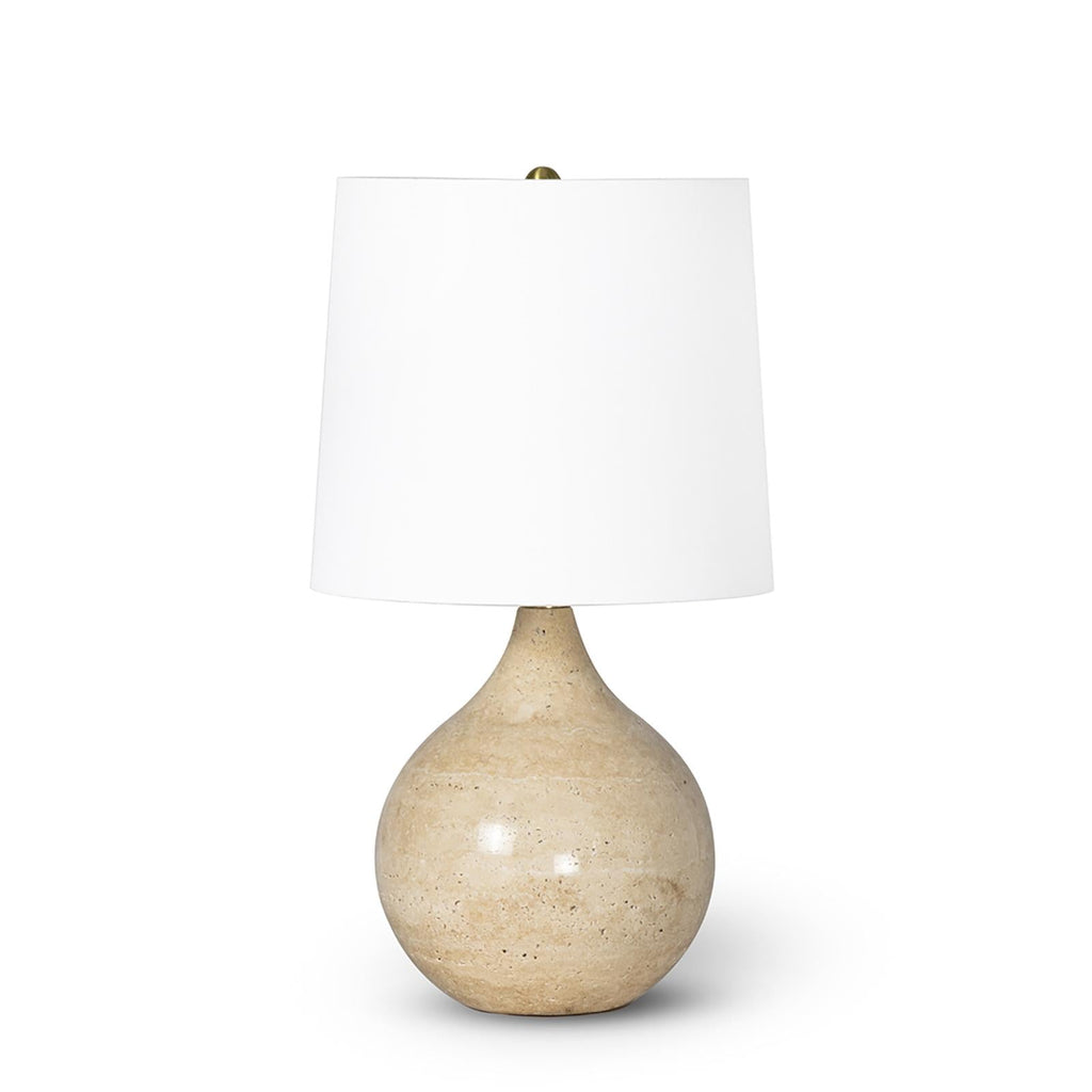 Noa Travertine Mini Lamp - Light House Co.