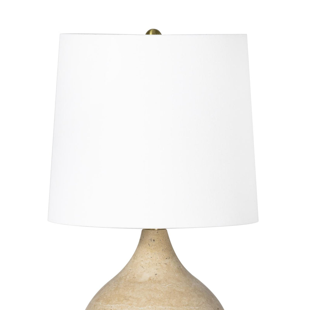 Noa Travertine Mini Lamp - Light House Co.