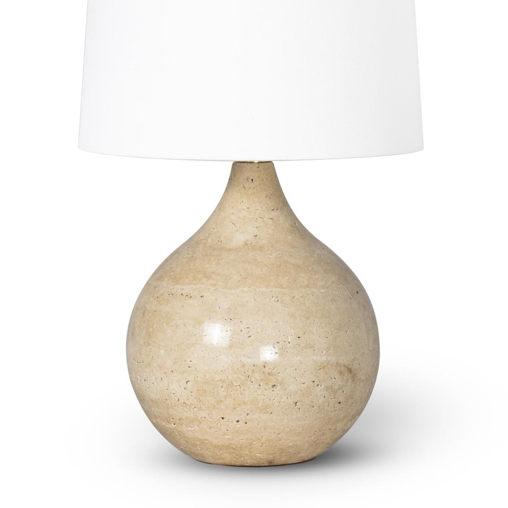 Noa Travertine Mini Lamp - Light House Co.