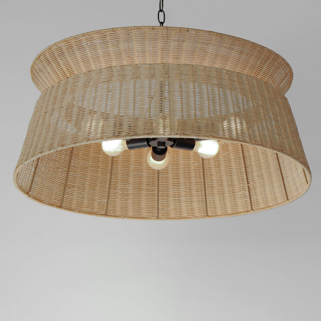 Tulum 6-Light Linear Chandelier - Light House Co.