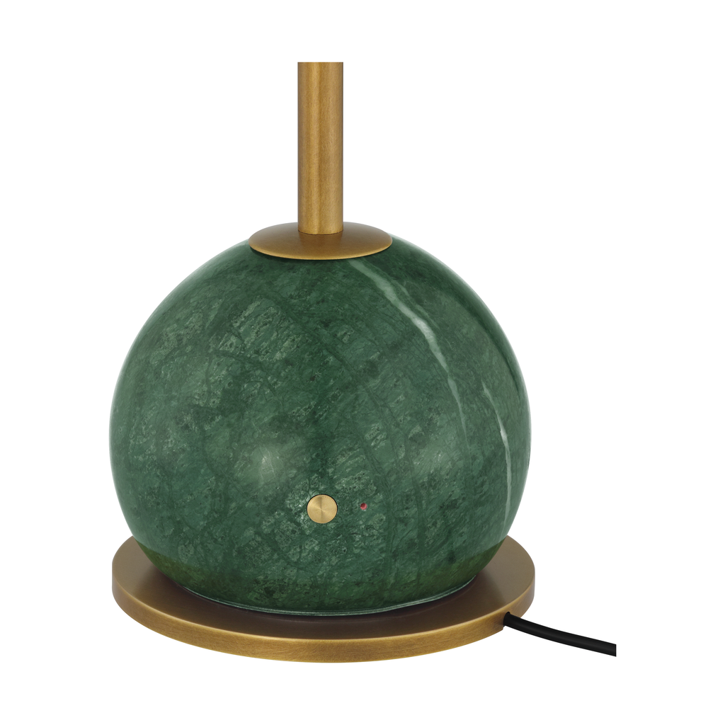 Journey Green & Brass Cordless Table Lamp - Light House Co.